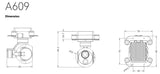 ViewPro A609 3-Axis Micro Gimbal Camera System