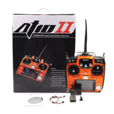 Radiolink AT10II (Mode 2) 12-Channel Transmitter Radio with R12DS Receiver - Orange