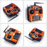 Radiolink AT10II (Mode 2) 12-Channel Transmitter Radio with R12DS Receiver - Orange
