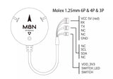 Holybro M8N GPS/Compass Module for Pix32 (12013)