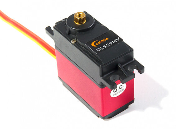 Corona Servo - DS559HV - 20.0kg / .18 Sec (6.0-7.4V DC)