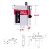 KST Servo - DS125MG Wing Servo (4.8-6.0V DC)