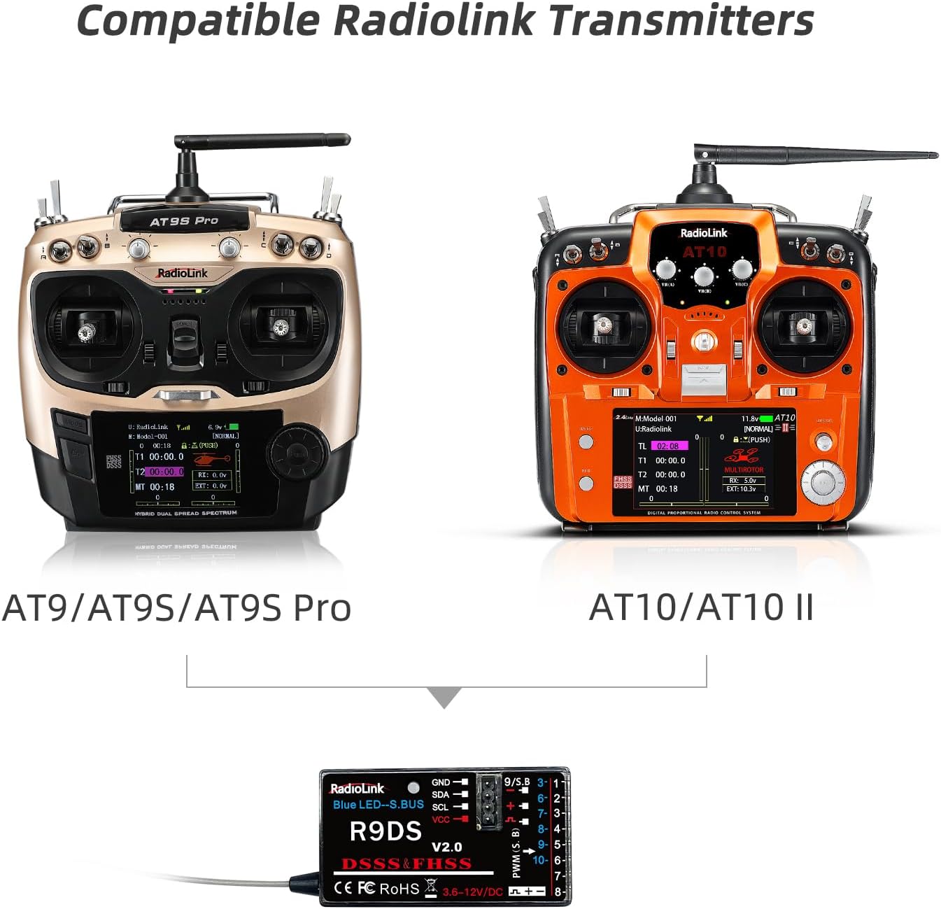 Radiolink R9DS Radio Receiver – SPEXDRONE-STORE