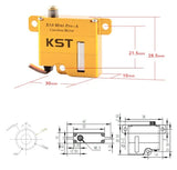 KST Servo - X10 Mini Pro-A Wing Servo - 8.0kg / 0.08 Sec (4.8-8.4V DC)